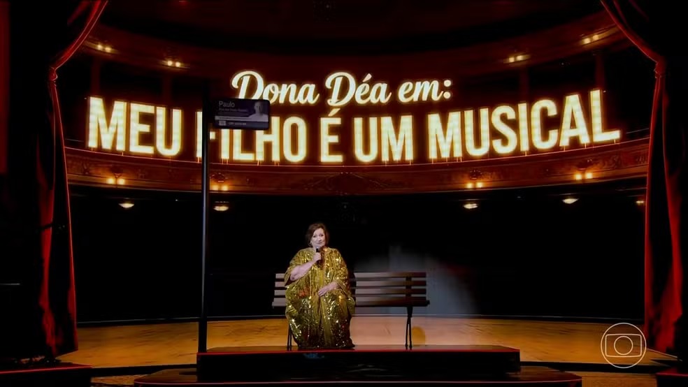 A mãe do humorista está em cartaz com Meu Filho é um Musical