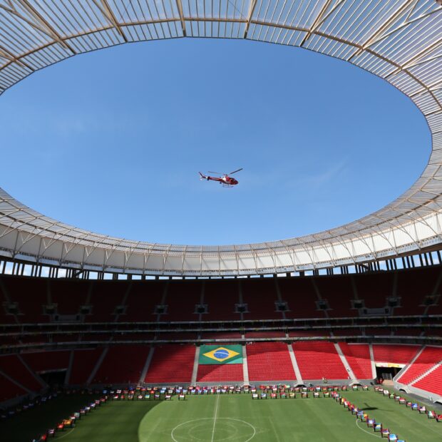 melhores imagens do revezamento da tocha em brasília