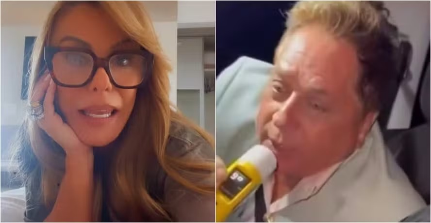 Leonardo e Poliana Rocha, que explicou a condição para o cantor discutir a volta ao álcool