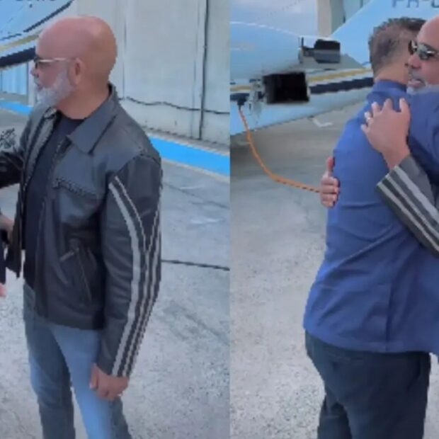 Rick aparece ao lado do empresário Bruno Avelar em vídeo publicado antes do desaparecimento
