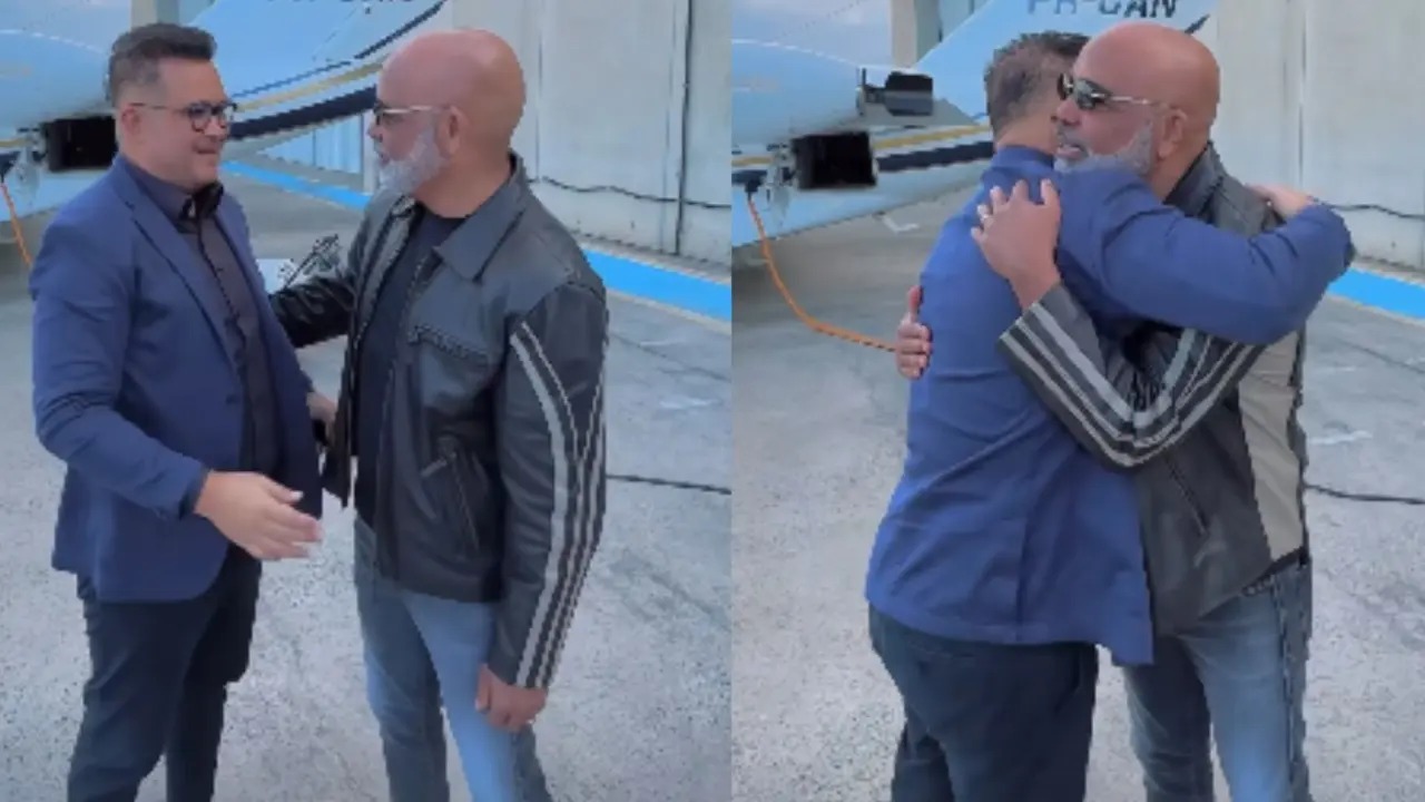 Rick aparece ao lado do empresário Bruno Avelar em vídeo publicado antes do desaparecimento