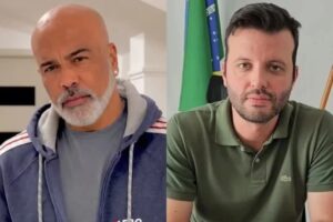 Prefeito de Urubici, Leandro de Souza, que desmentiu a informação sobre a suposta localização do helicóptero