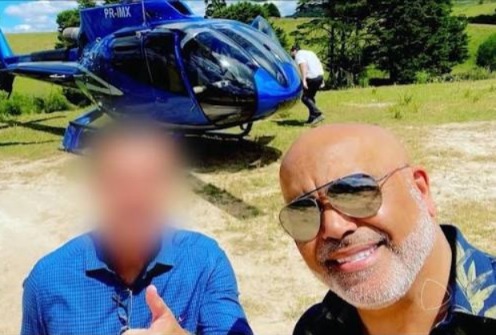 Rick, da dupla Rick & Renner, um dos ocupantes da aeronave desaparecida

