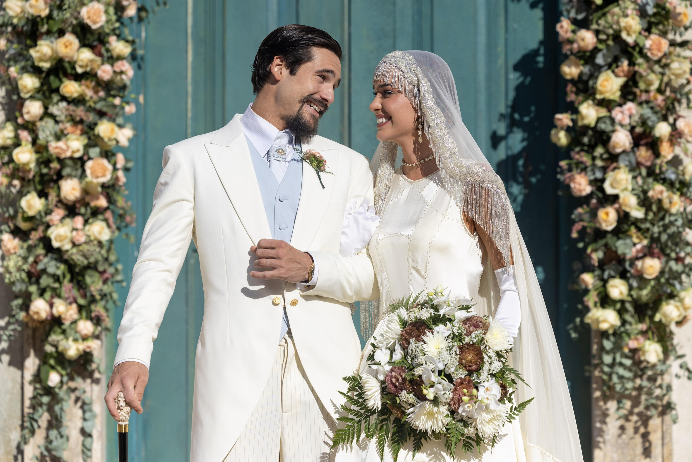 Casamento com noivo engolindo o choro, apaixonado aos prantos e alianças desaparecidas no altar? Virgínia e Mirinho vão dizer “sim”, mas a cerimônia em A Nobreza do Amor está longe de ser tranquila - Globo