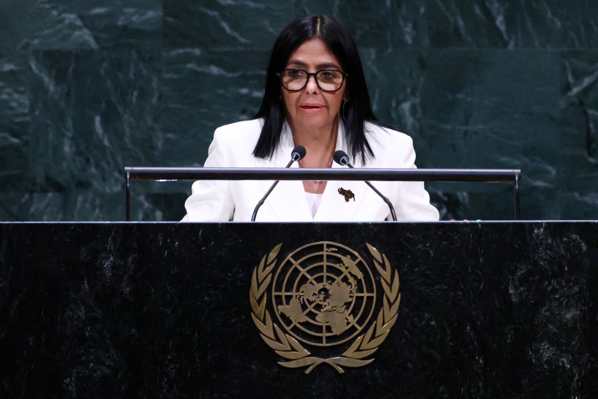Delcy afirma na ONU que haverá eleições na Venezuela