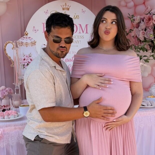 taylor lautner taylor fome cha de beb e1787247527169