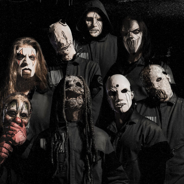 Slipknot está confirmado no The Town 2027 e fará no festival sua única apresentação no Brasil durante a passagem pelo país - Divulgação