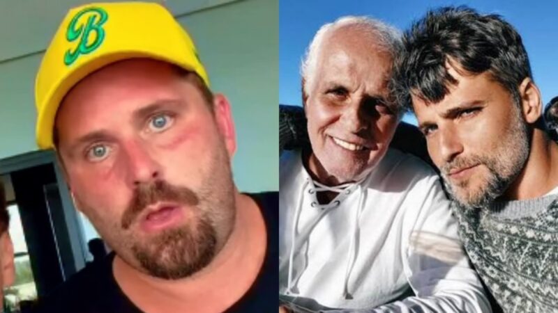 Thiago Gagliasso publicou mensagem de apoio ao irmão Bruno após a morte de Paulo César Marques