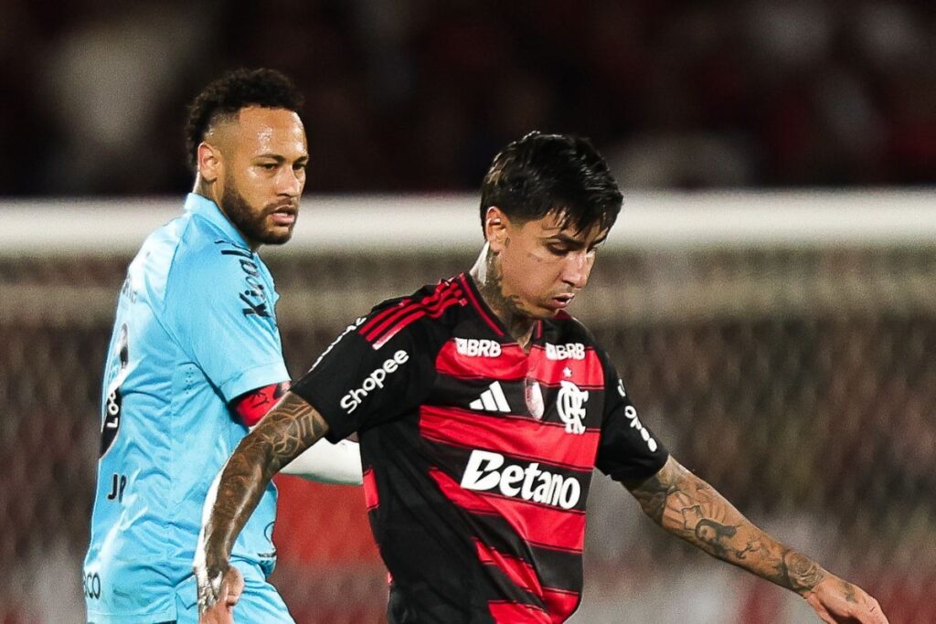  Neymar segue no radar do cantor para uma aproximação com o Flamengo
