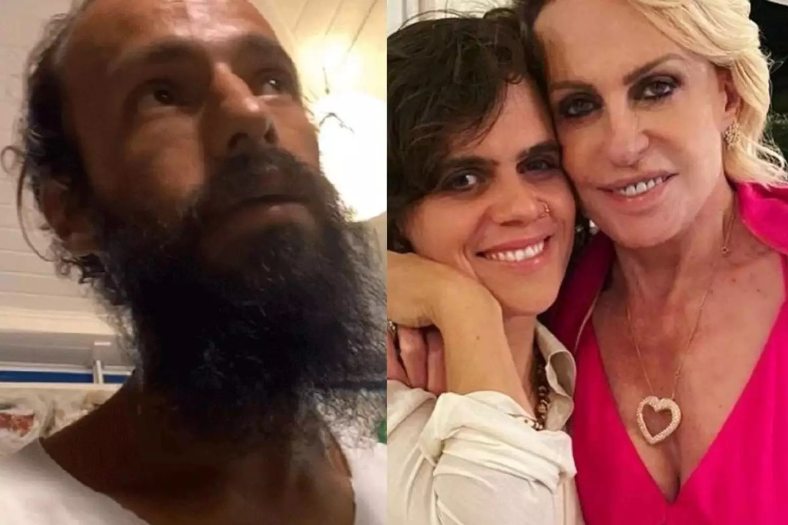 Badarik González, ex-marido de Mariana Maffeis, durante uma de suas transmissões nas redes sociais