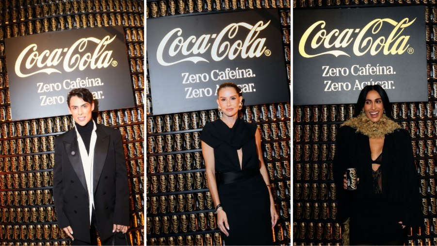 Coca Cola reuniu famosos no Farol Santander para apresentar sua nova versão sem açúcar e sem cafeína ao mercado brasileiro - Créditos: MMFaria