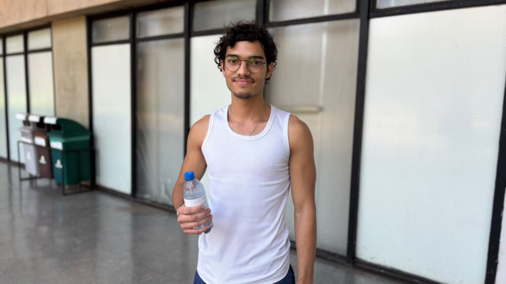 estudante patrick santos, de 19 anos