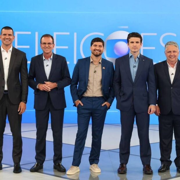 vínculos com lula, flávio bolsonaro e cláudio castro marcam debate entre candidatos no rj
