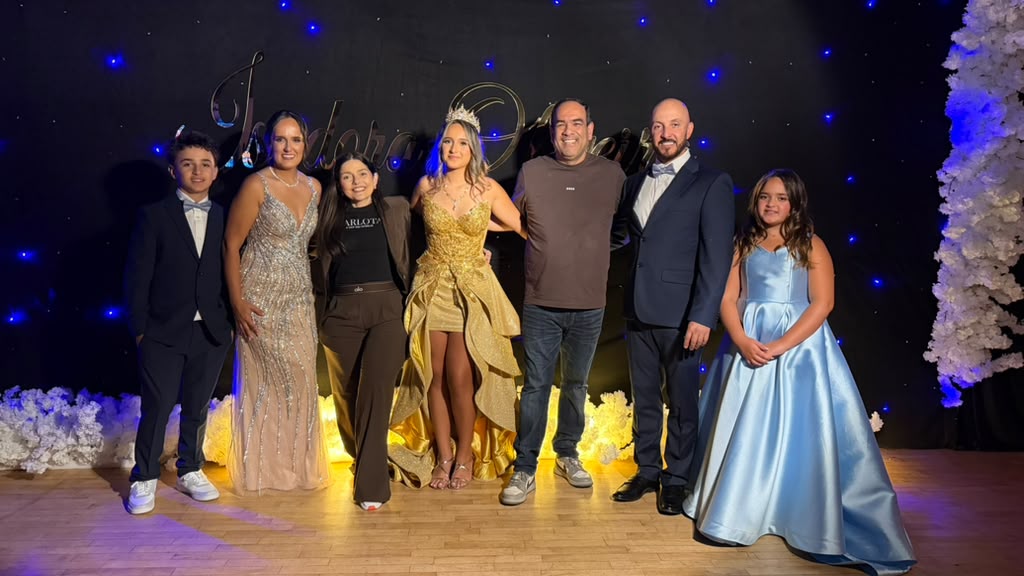 Karlota Gourmet assinou o menu da festa de 15 anos de Isadora, realizada em Seattle para cerca de 200 convidados.