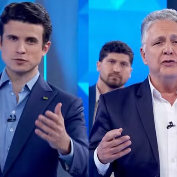 André Marinho comparou Anthony Garotinho a Léo Dias durante o debate da TV Globo para o governo do Rio.