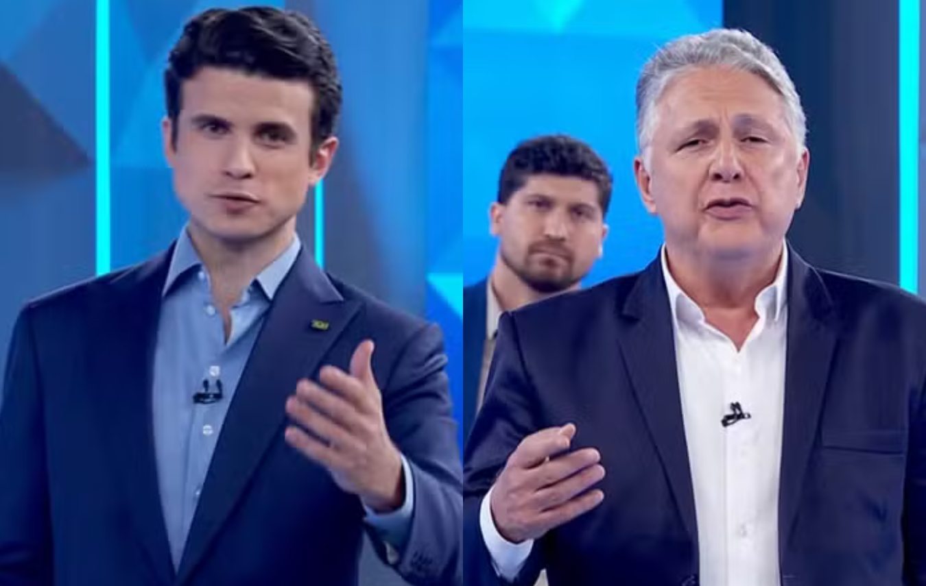André Marinho comparou Anthony Garotinho a Léo Dias durante o debate da TV Globo para o governo do Rio.
