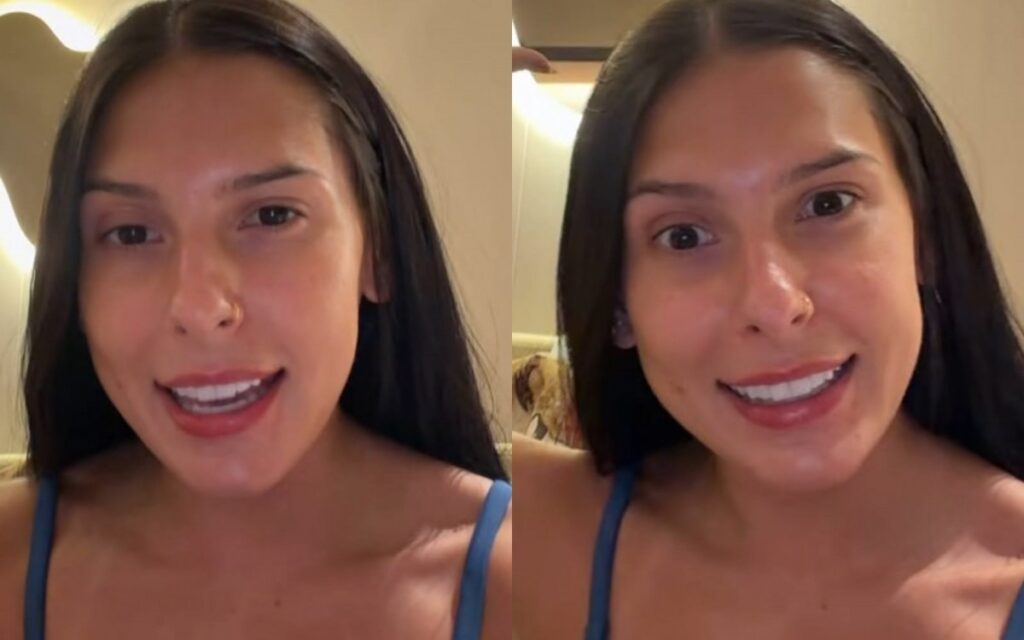 A cantora brincou que deixaria a casa para o visitante inesperado