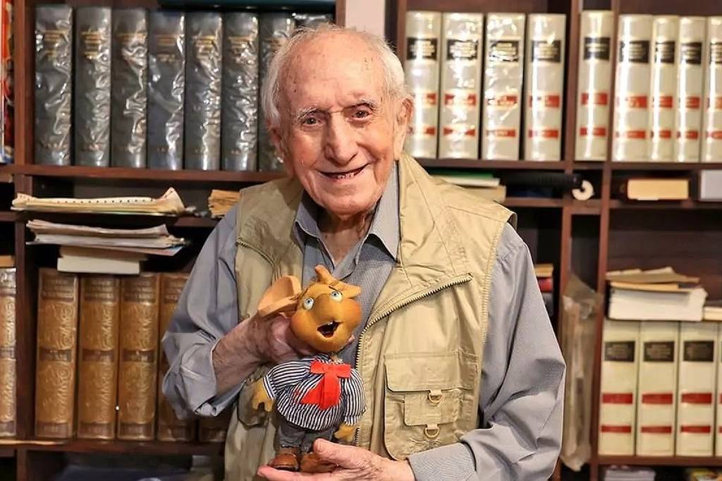 Morre Peppino Mazzullo, a voz do ratinho Topo Gigio, aos cem anos, na Itália