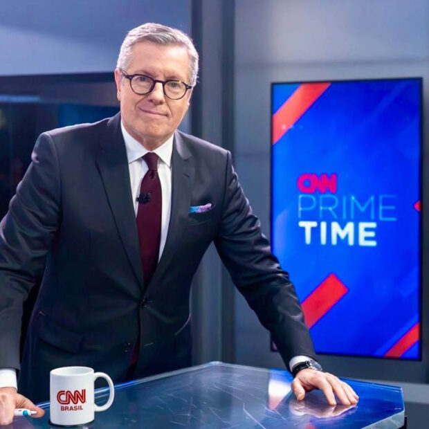 Márcio Gomes renova contrato por mais três anos com a CNN Brasil e terá participação ampliada em projetos especiais e coberturas internacionais - Divulgação: CNN Brasil