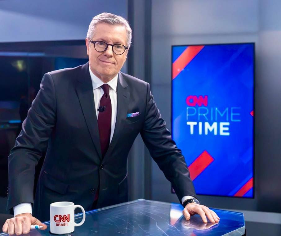 Márcio Gomes renova contrato por mais três anos com a CNN Brasil e terá participação ampliada em projetos especiais e coberturas internacionais - Divulgação: CNN Brasil
