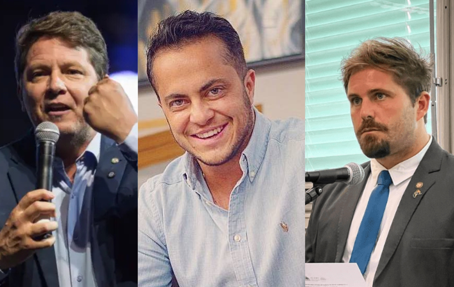 Mario Frias, Thiago Gagliasso e Thammy vencem nas eleições de 2026