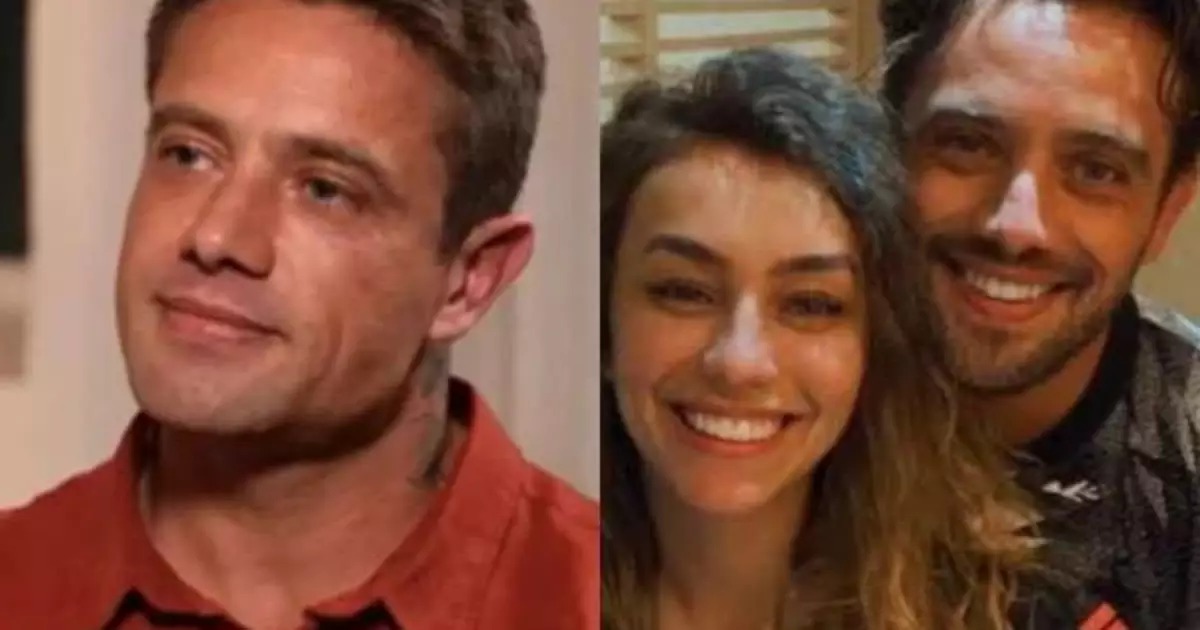 Rafael Cardoso e Vivian Linhares durante o relacionamento iniciado em 2023