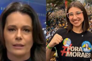 Adriana Araújo se emocionou ao falar sobre violência contra mulheres