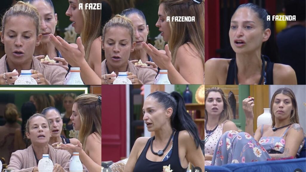 Maíra Charken entrou no barraco e trocou provocações com Mônica