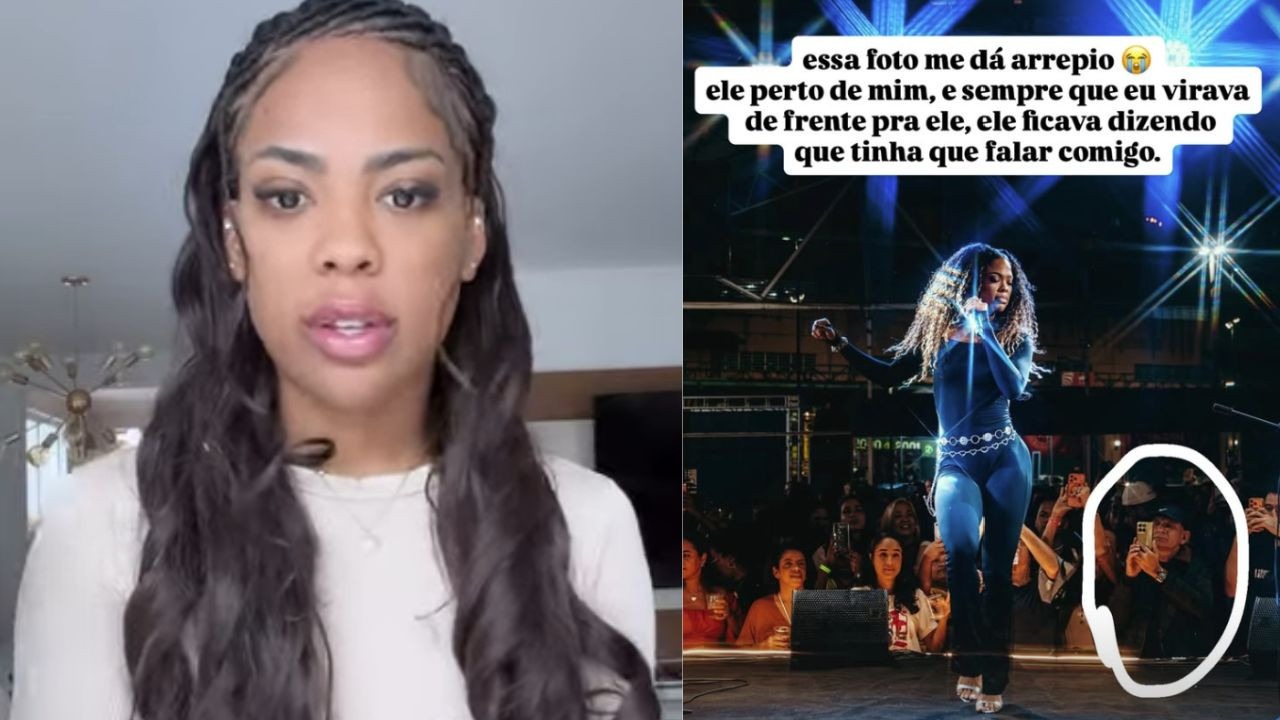 Marvvila afirma que homem passou a frequentar seus shows e levar presentes