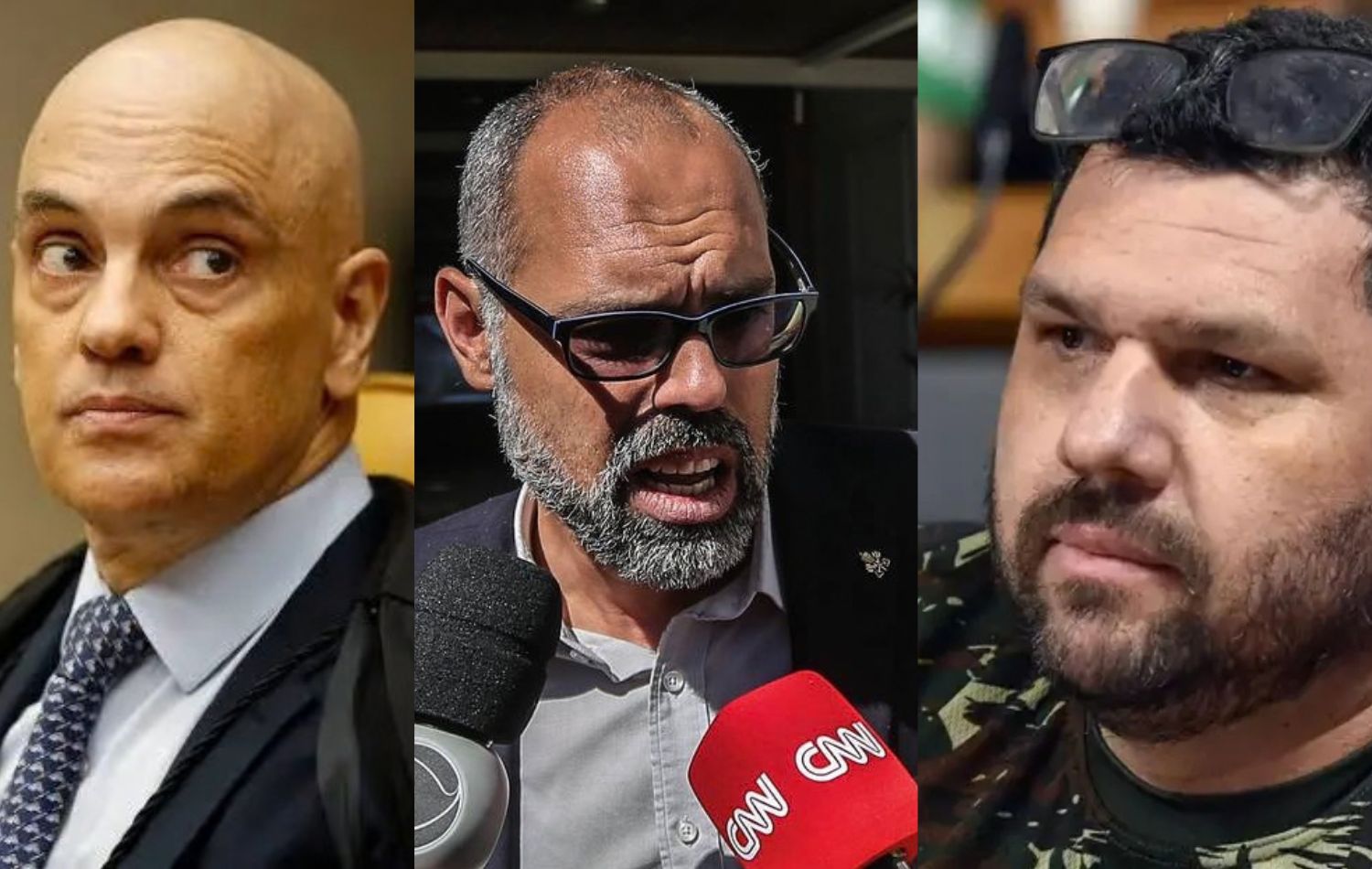 Alexandre de Moraes arquivou o processo contra Allan dos Santos e Oswaldo Eustáquio após parecer da PGR.