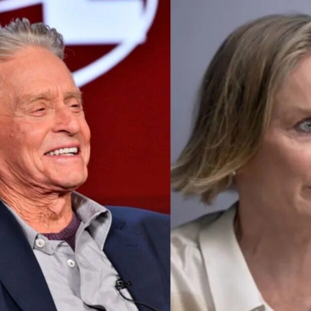 Enquanto rumores envolviam Michael Douglas e Sharon Stone, o ator afirma que seu romance nos bastidores era com Jeanne Tripplehorn.