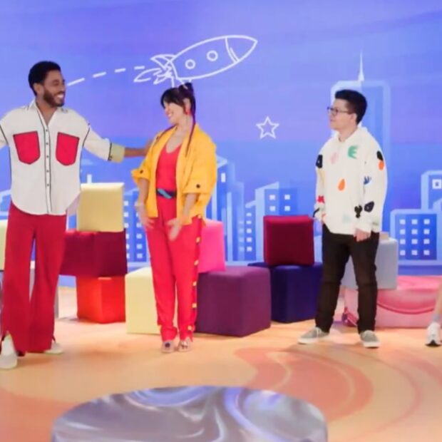 Ícaro Silva, Letícia Colin, Geovanna Tominaga e Paulo Mathias Jr. comandam o especial da TV Globinho.