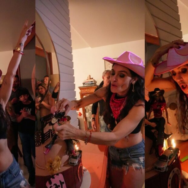 Franciely Freduzeski comemorou os 48 anos com festa country, churrasco e muita dança no Rio de Janeiro - Créditos: Rodrigo Ribeirinho