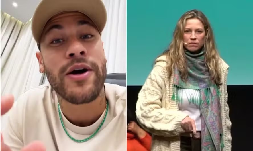 Neymar foi citado pela atriz ao relembrar a discussão sobre a PEC das Praias
