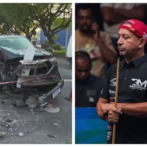Baianinho de Mauá, conhecido como mestre da sinuca