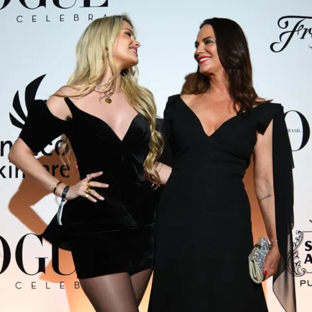 Luiza Brunet saiu em defesa da filha, Yasmin Brunet, após a divulgação de mensagens envolvendo Daniel Vorcaro - Reprodução Instagram