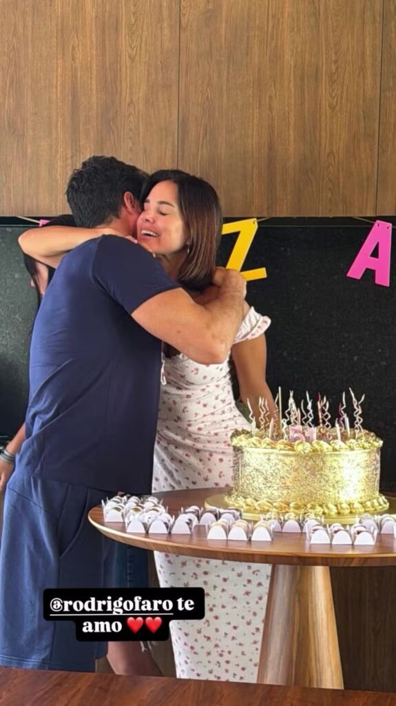 Rodrigo Faro homenageia a mulher com declaração romântica nas redes sociais