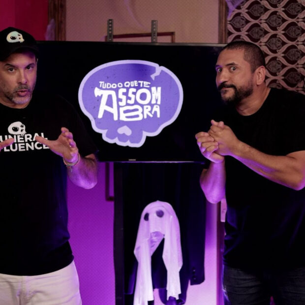 Thiago de Souza e Zé Neves apresentam o "Tudo O Que Te Assombra" - Crédito: Divulgação