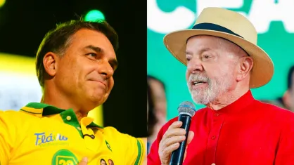 Flávio Bolsonaro publicou um vídeo nas redes sociais provocando Lula e prometendo comparecer ao debate.