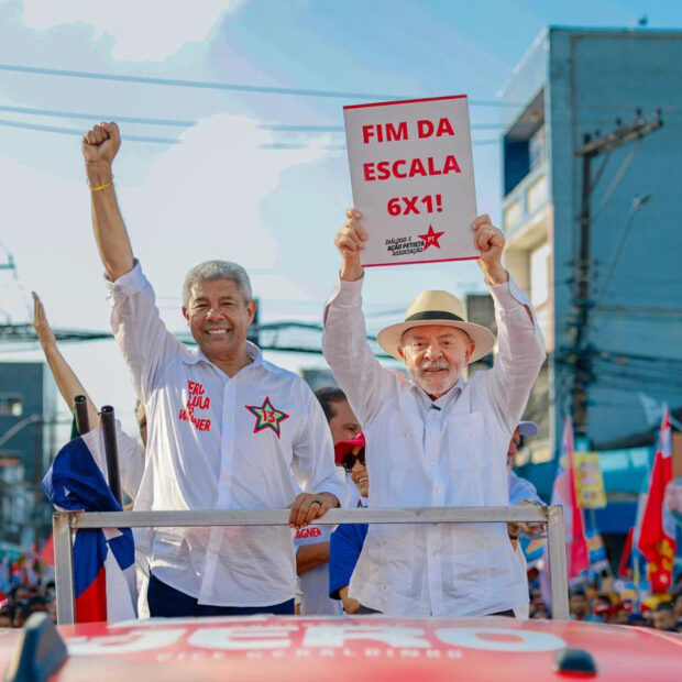 lula placa fim da escala 6x1