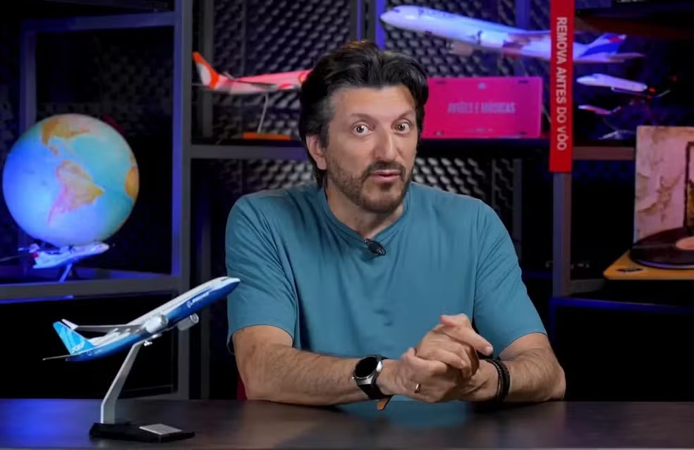 Lito ficou conhecido pelo canal “Aviões e Música”, dedicado ao universo da aviação