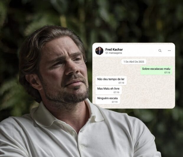 Daniel Vorcaro aparece em mensagens sobre a cobertura jornalística do Banco Master