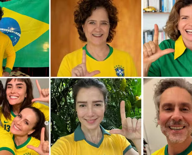 verde e amarelo lula