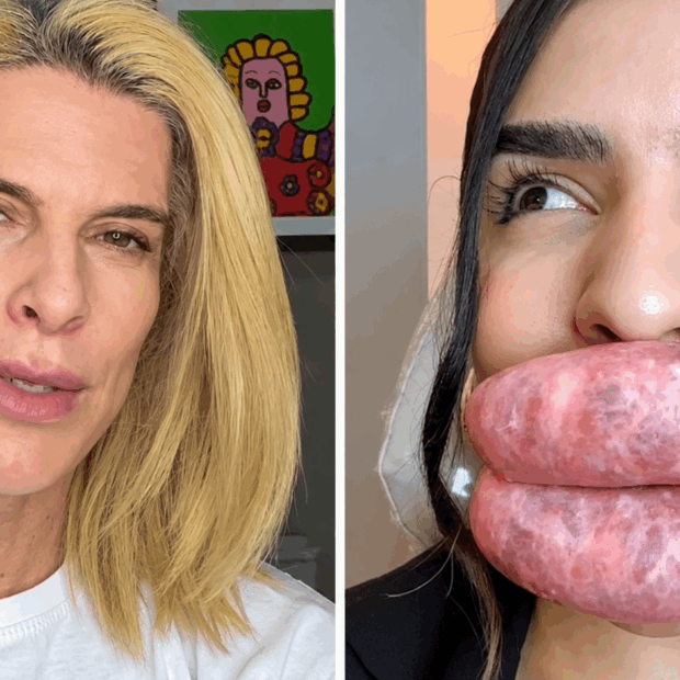 Tatiana Gorentzvaig publica acusações com relação ao casamento de Giullia e Ivo, além de ridicularizar tanto a versão da vítima sobre as agressões, quanto à rotina do casal. Foto: montagem sobre reprodução.
