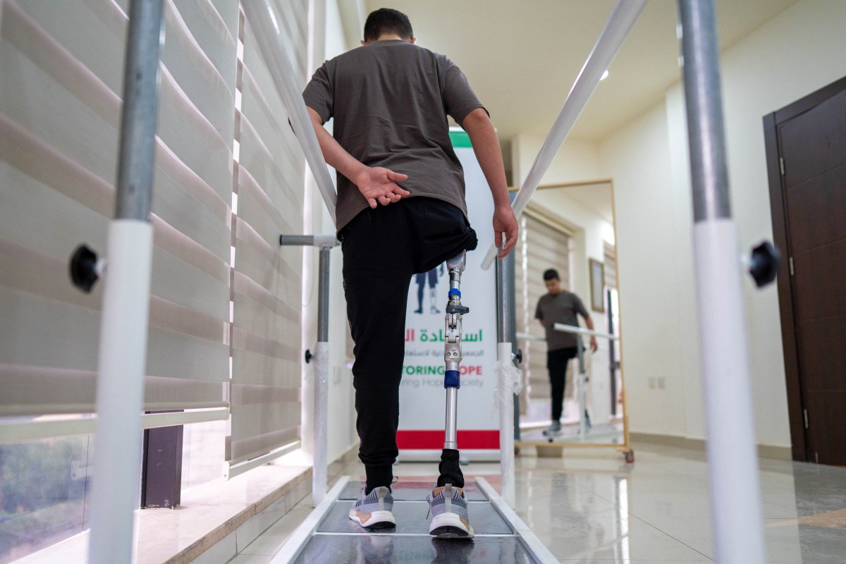 jordan palestinian israel conflict gaza amputees