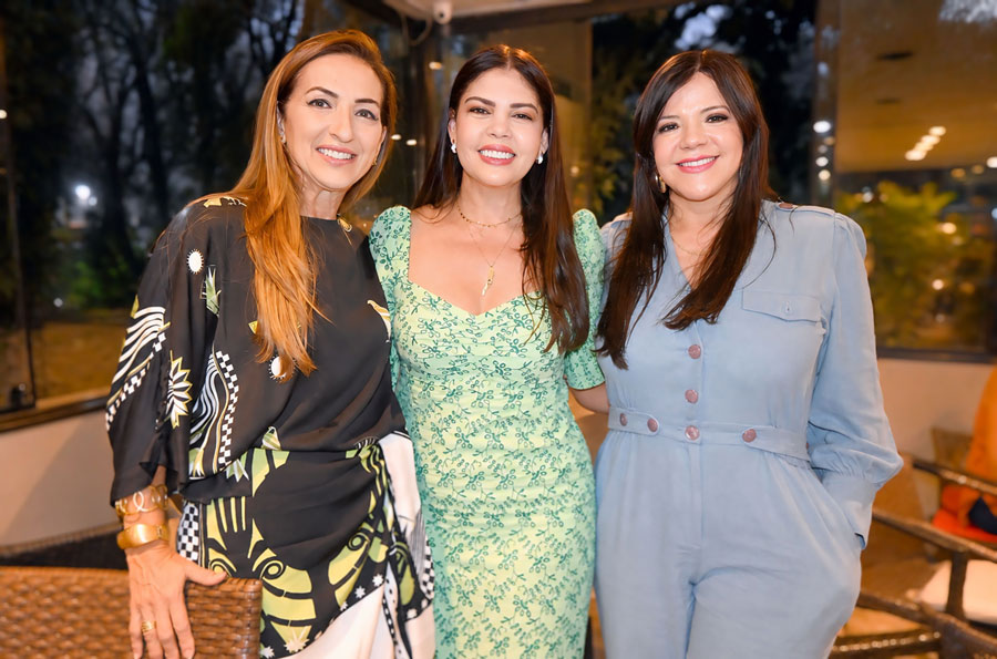 shirley e regina borges com fátima fernandes