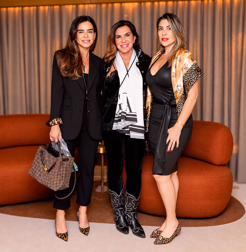 vivianne piquet, ana loureiro e karine bertolazzi