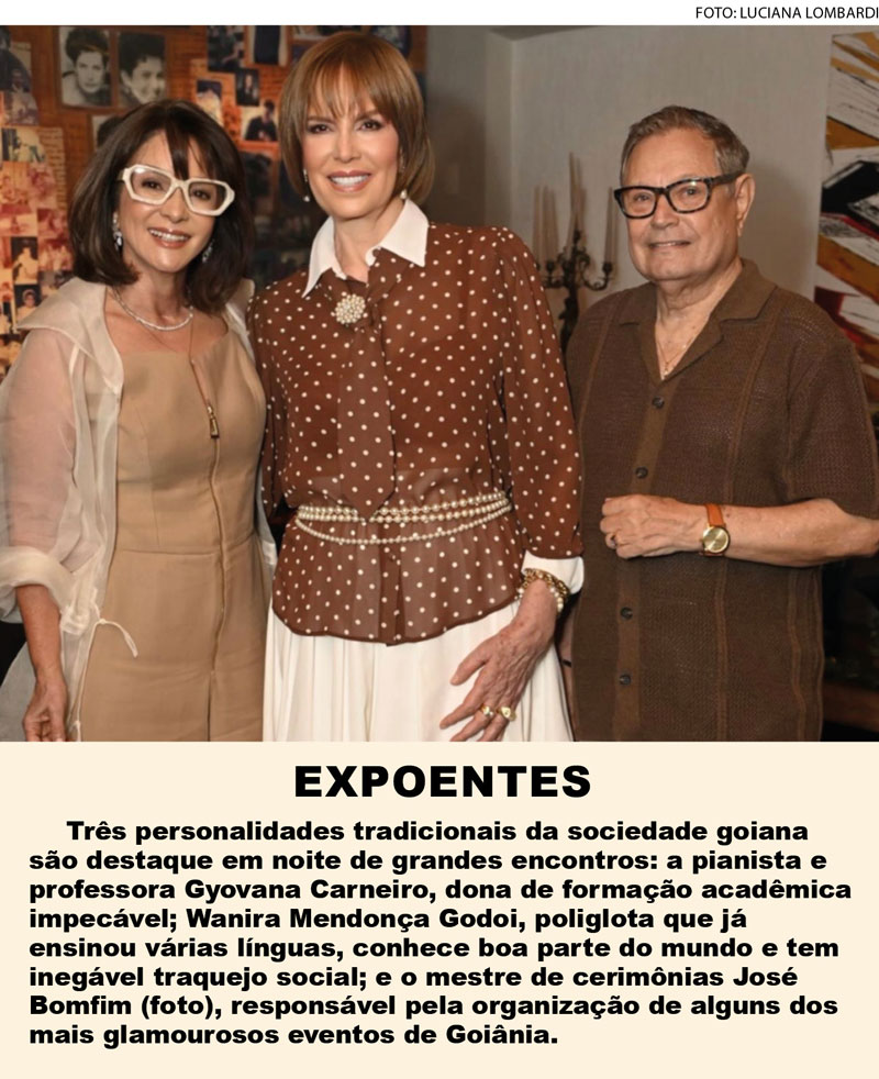 gyovana carneiro, wanira mendonça godoi e josé bomfim blog