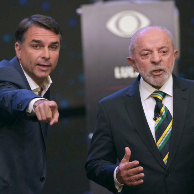 flavio bolsonaro e lula