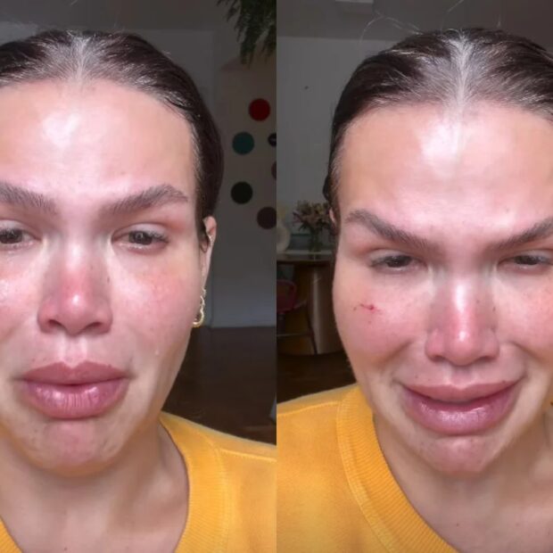 Thais Carla se emocionou ao falar sobre sua transformação após a bariátrica.